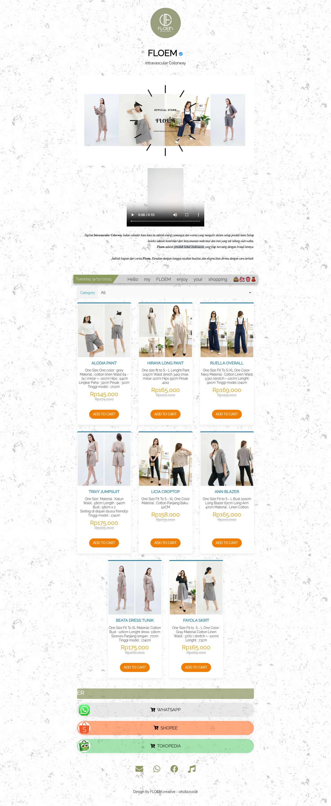 toko online produk lokal Indonesia